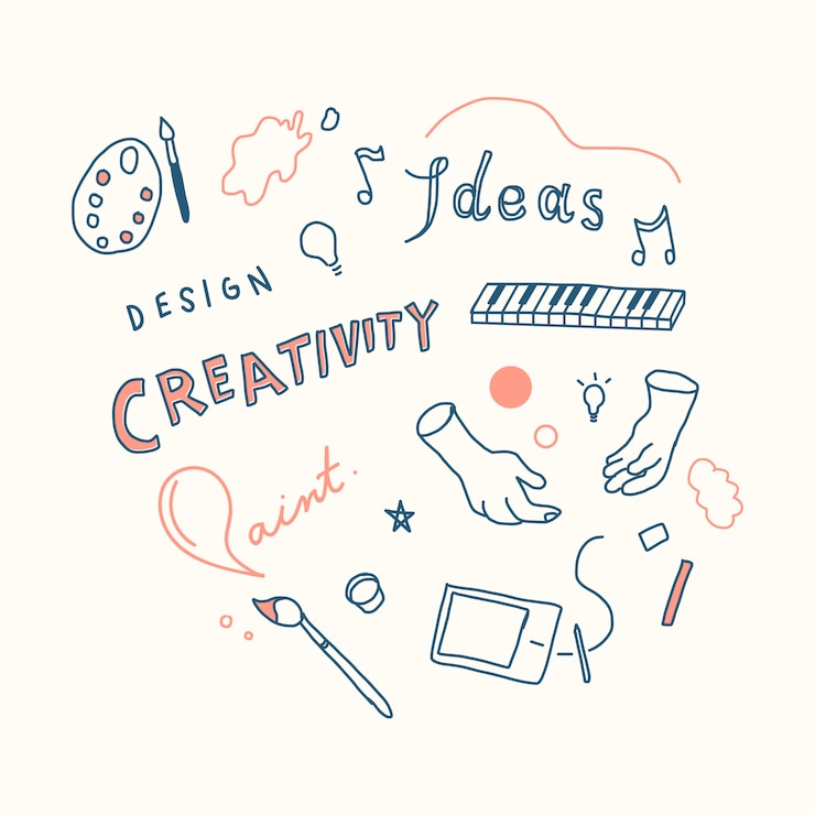 Vector Gratis creativity and innovation concept illustration
