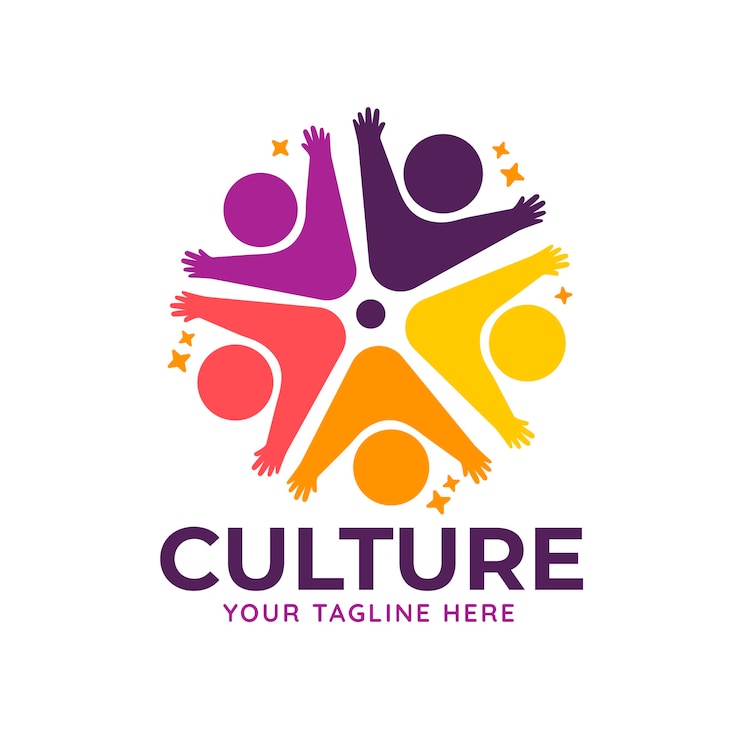 Vector Gratis culture  logo design template