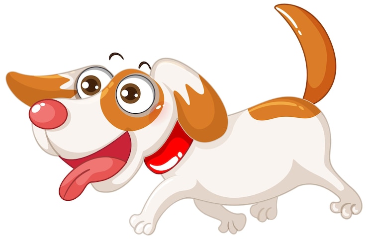 Vector Gratis cute do g cartoon character