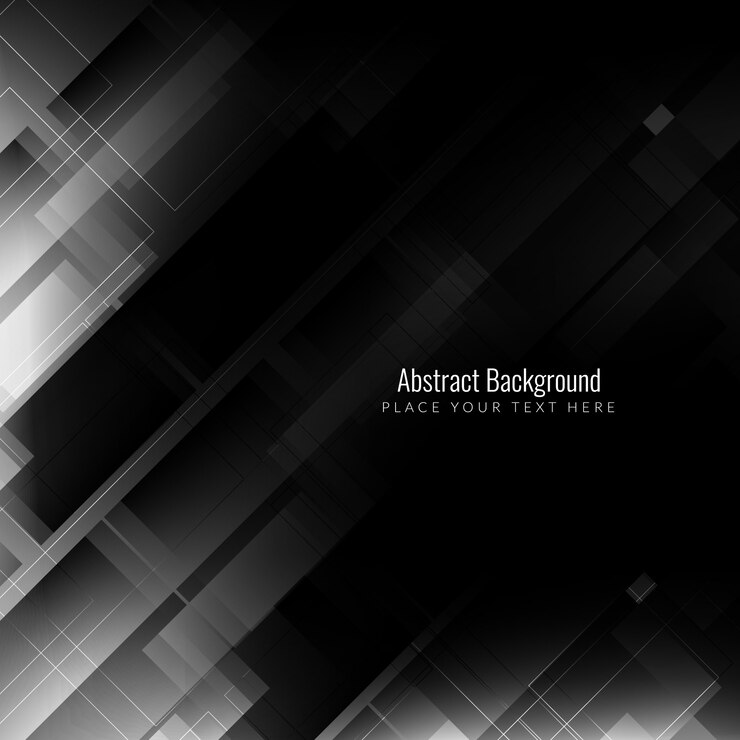 Vector Gratis dark background with polygonal shapes