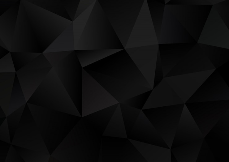 Vector Gratis dark low poly background 