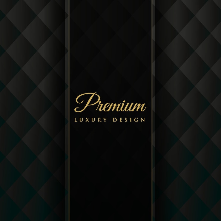 Vector Gratis dark upholstery premium invitation background