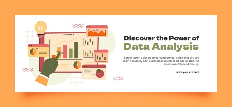 Vector Gratis data analysis template design