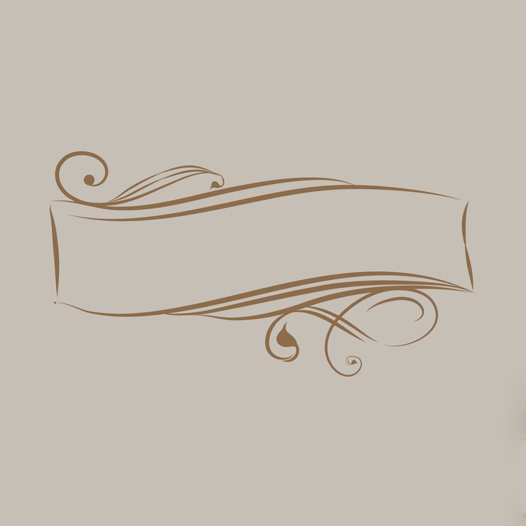 Vector Gratis decorative calligraphic ornament banner vector