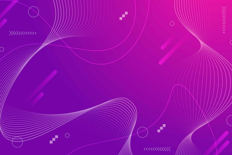 Vector Gratis decorative gradient wavy screensaver