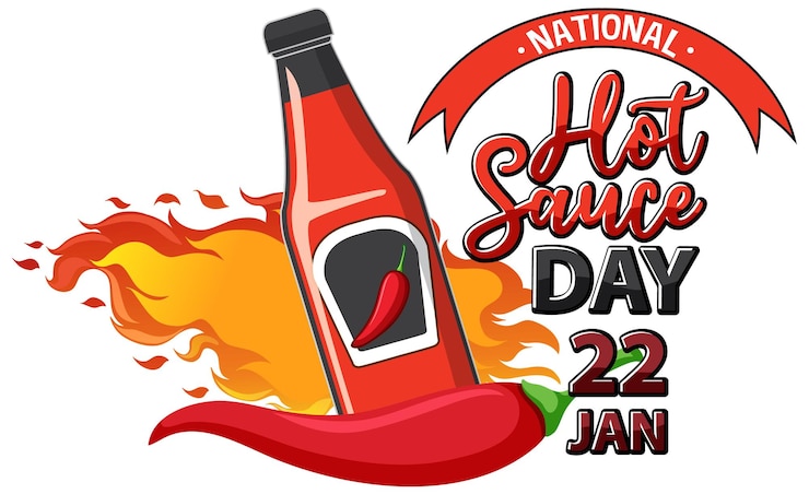 Vector Gratis desain banner hari saus pedas nasional