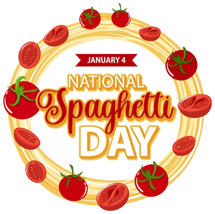 Vector Gratis desain banner hari spageti nasional