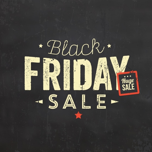 Vector Gratis desain latar belakang black friday