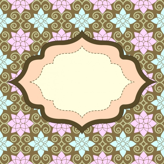 Vector Gratis desain latar belakang dekoratif