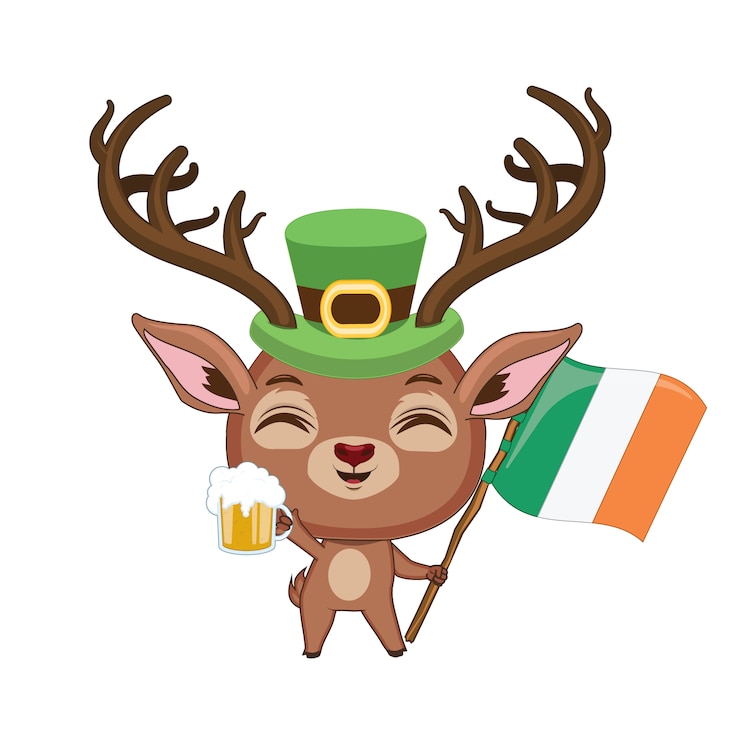 Vector Gratis desain latar belakang hari saint patrick