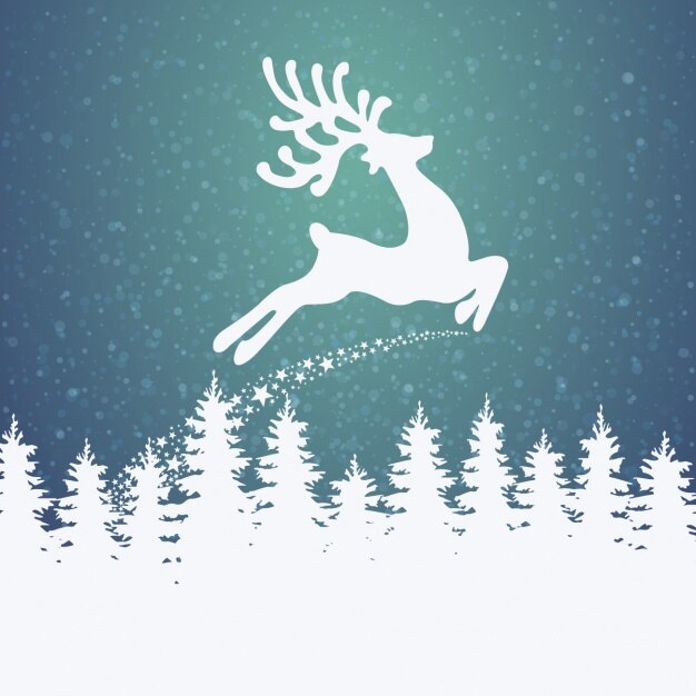 Vector Gratis desain latar belakang natal