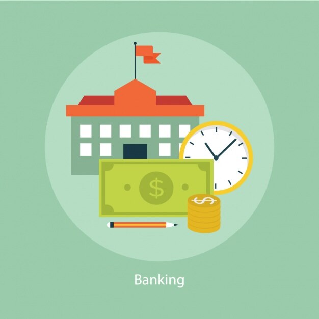 Vector Gratis desain latar belakang perbankan
