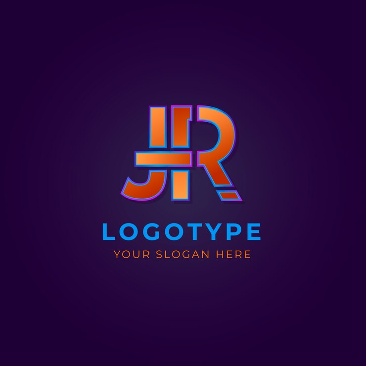 Vector Gratis desain logo monogram