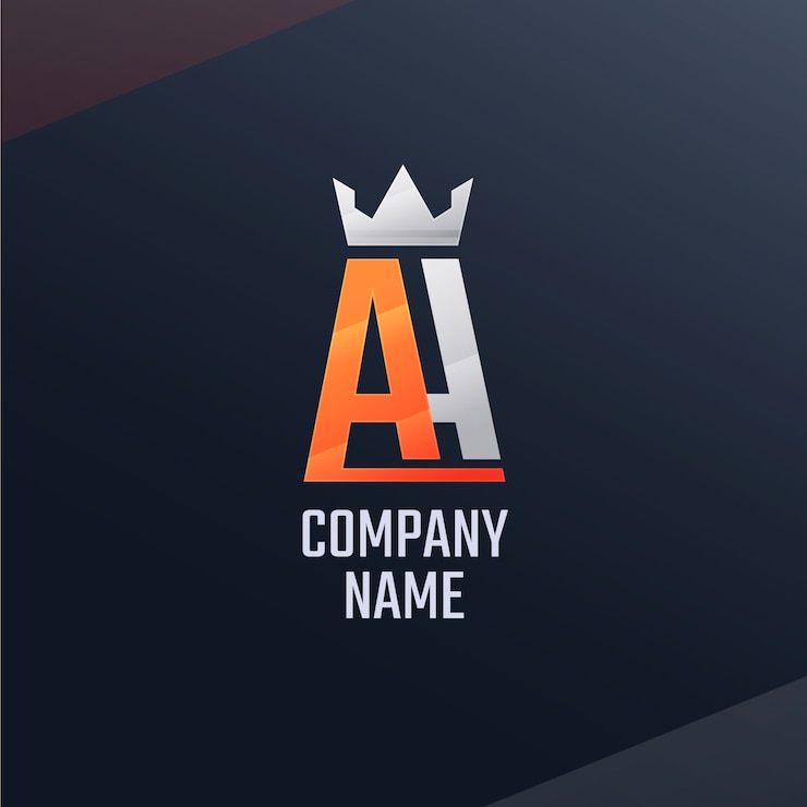 Vector Gratis desain monogram logo aa