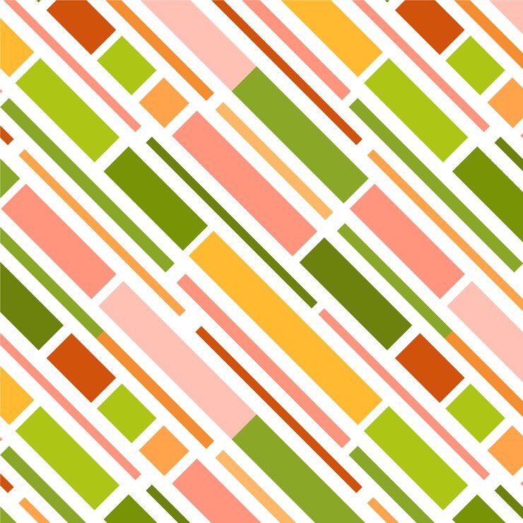 Vector Gratis desain pola garis-garis datar