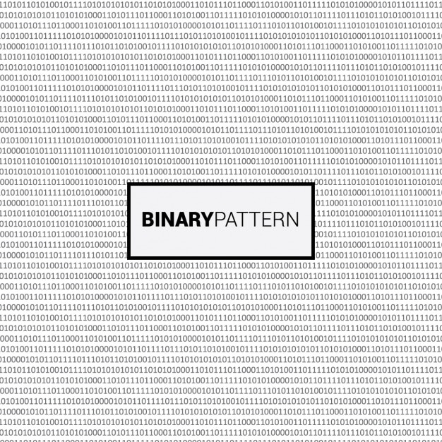 Vector Gratis desain pola kode biner