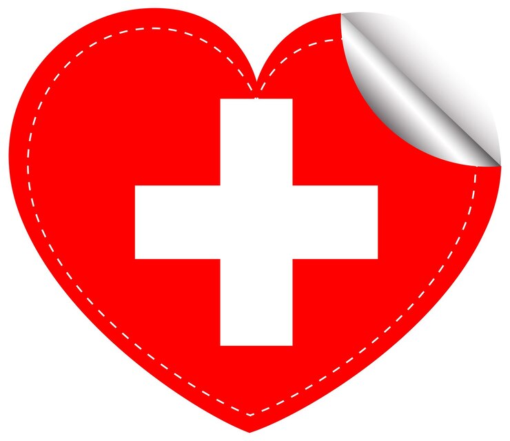 Vector Gratis desain stiker untuk bendera swiss