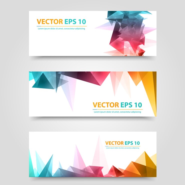 Vector Gratis desain tajuk templat selebaran.