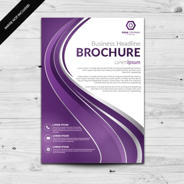 Desain templat brosur