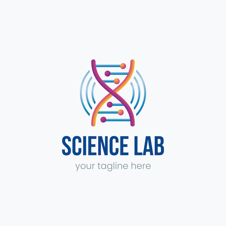 Vector Gratis desain templat logo sains
