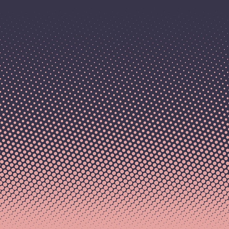 Vector Gratis desain titik halftone