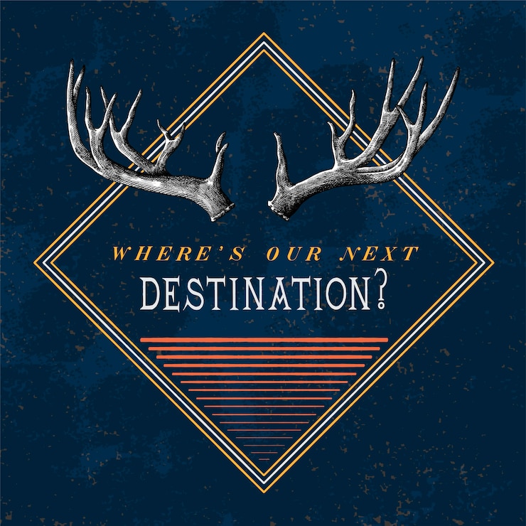 Vector Gratis destination travel logo design vector