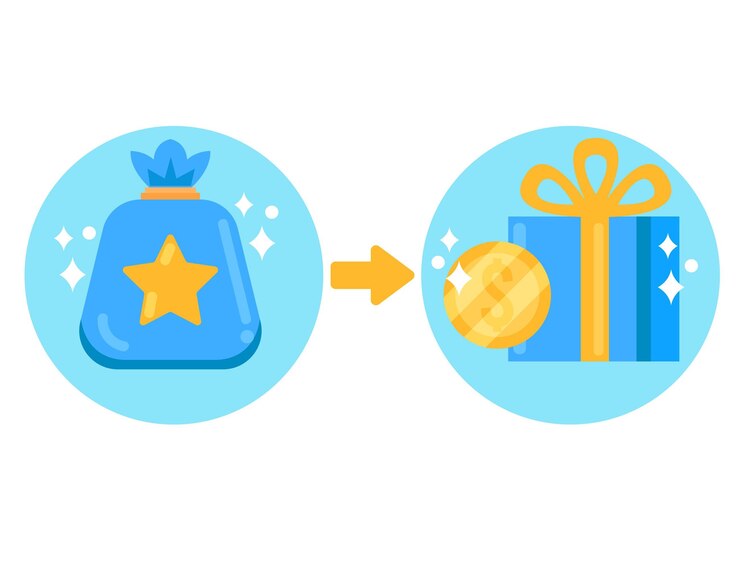 Vector Gratis detailed point exchange