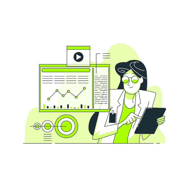 Vector Gratis development concept illustration