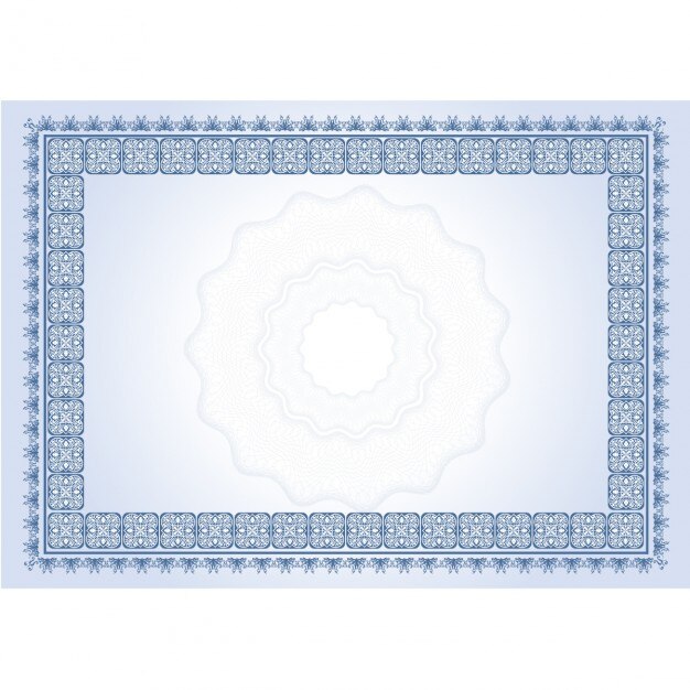 Vector Gratis diploma template