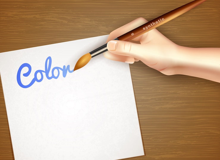 Vector Gratis easel with paper sheet 