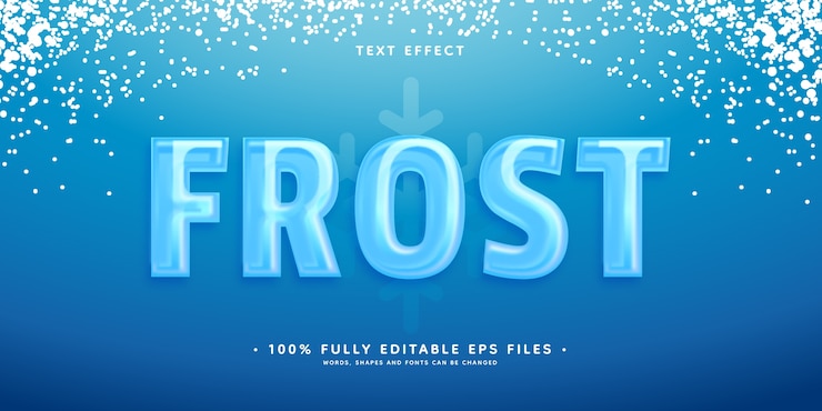 Vector Gratis efek teks