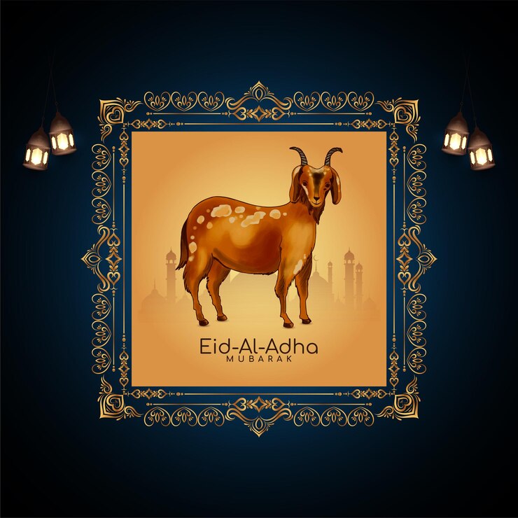 Vector Gratis eid al adha mubarak cultural islamic festival background