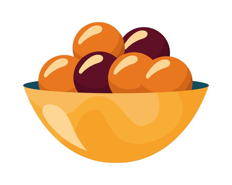 Vector Gratis eid festival traditional food