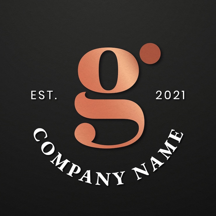 Vector Gratis elegant business logo with g letter design