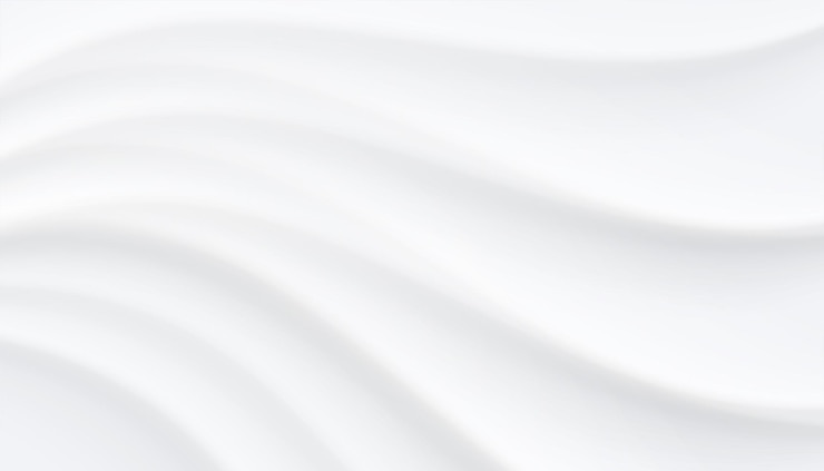 Vector Gratis elegant empty wavy layer white banner in neumorphic style