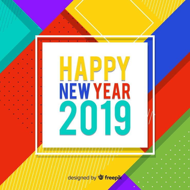 Vector Gratis elegant new year background