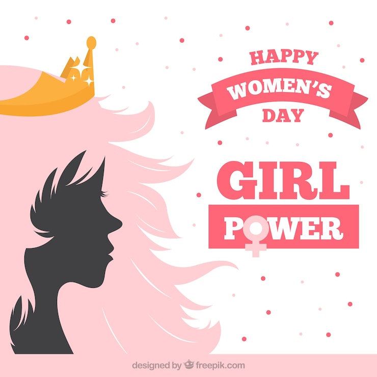 Vector Gratis elegant womans day design