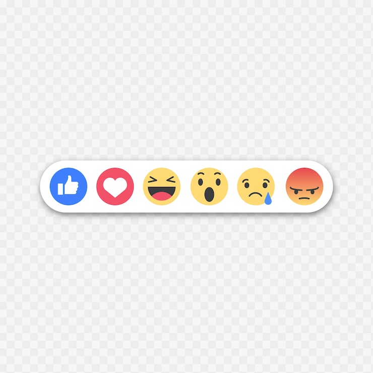 Vector Gratis emotikon facebook