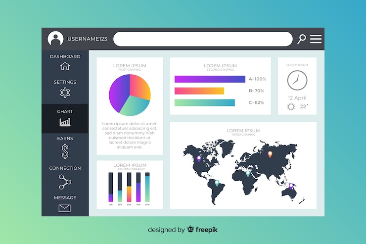 Vector Gratis evolusi internasional dari templat bisnis