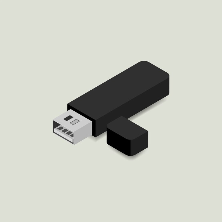 Vector Gratis flash drive 