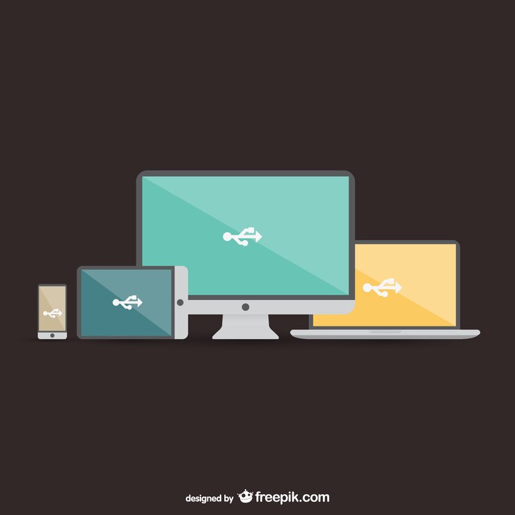 Vector Gratis flat collection of screen 