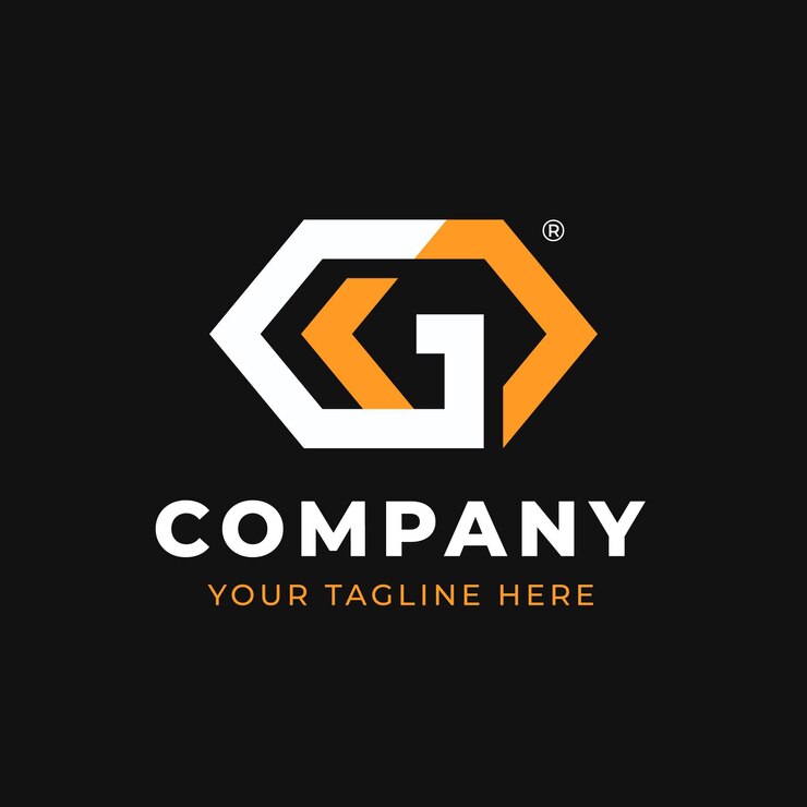Vector Gratis flat design go logo template