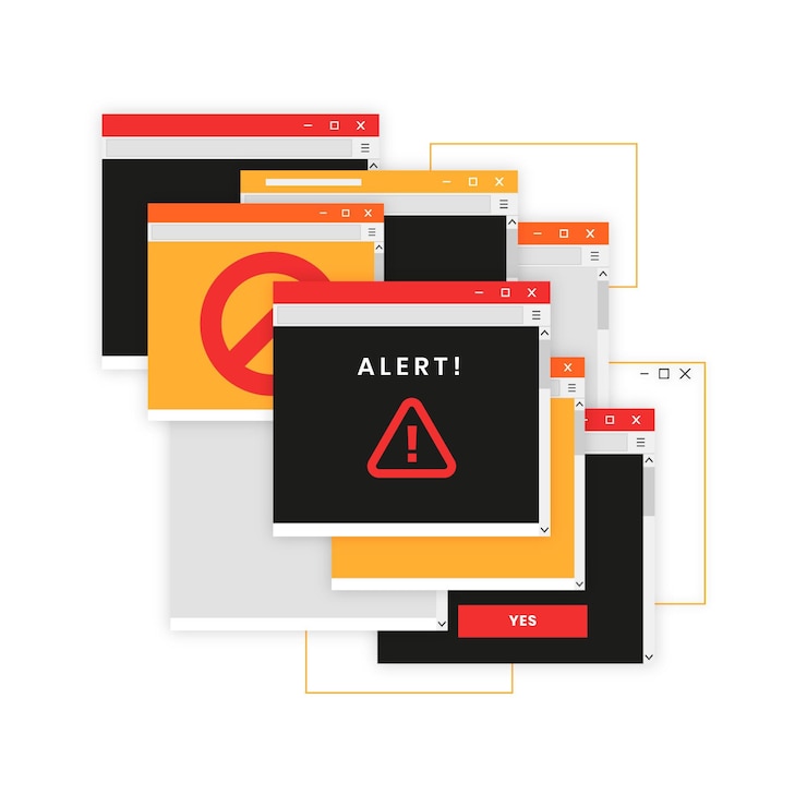 Vector Gratis flat design minimalistic pop up set