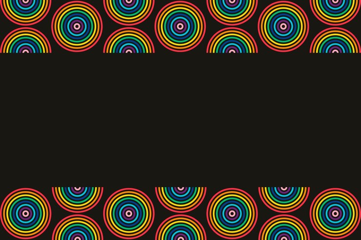 Vector Gratis flat design rainbow background