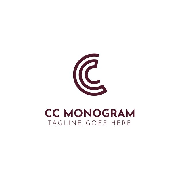 flat design ss logo template