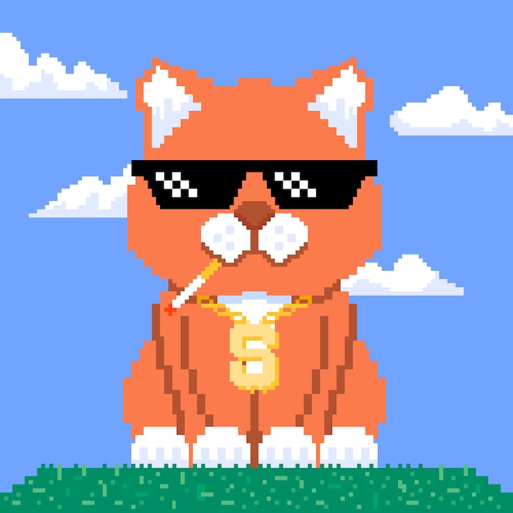 Vector Gratis flat design  thug life sunglasses illustration