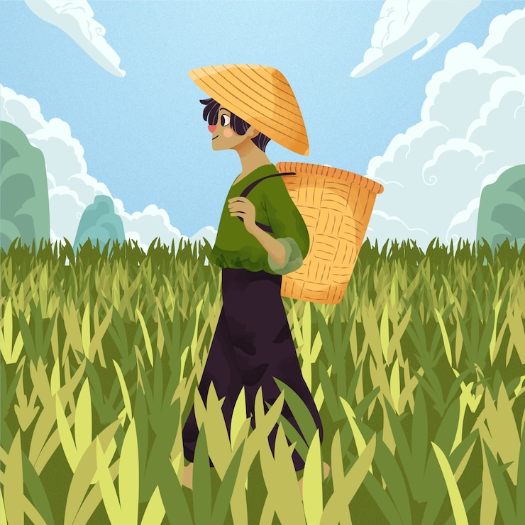 Vector Gratis flat illustration of people doing activity outdoors