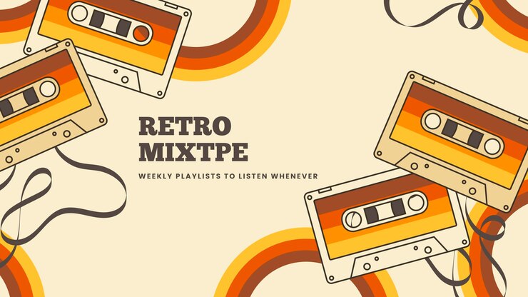 Vector Gratis flat music youtube channel art