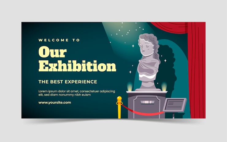 Vector Gratis flat social media post template for international museum day celebration