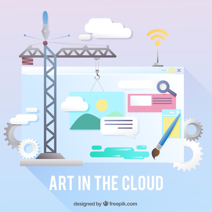 Vector Gratis flat web design concept